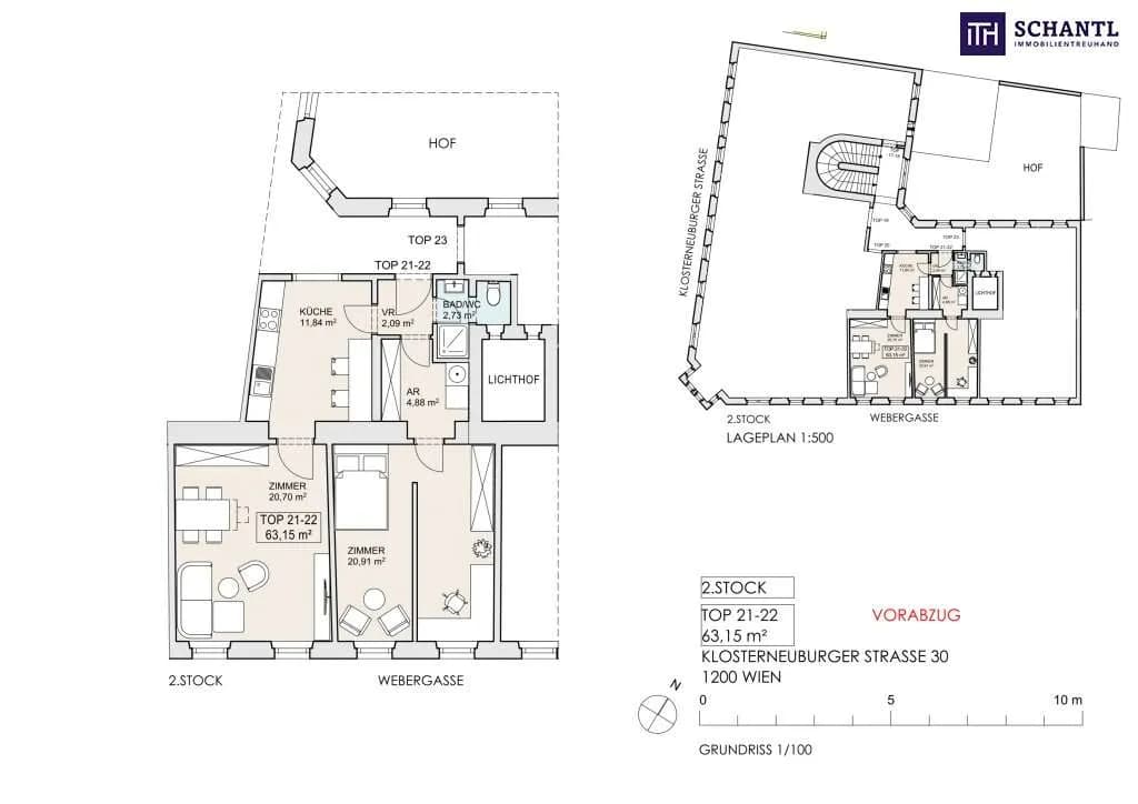 3-Zimmer-Wohnung kaufen in Wien – 63,15 m², € 329.000 – Bild 28 von 28