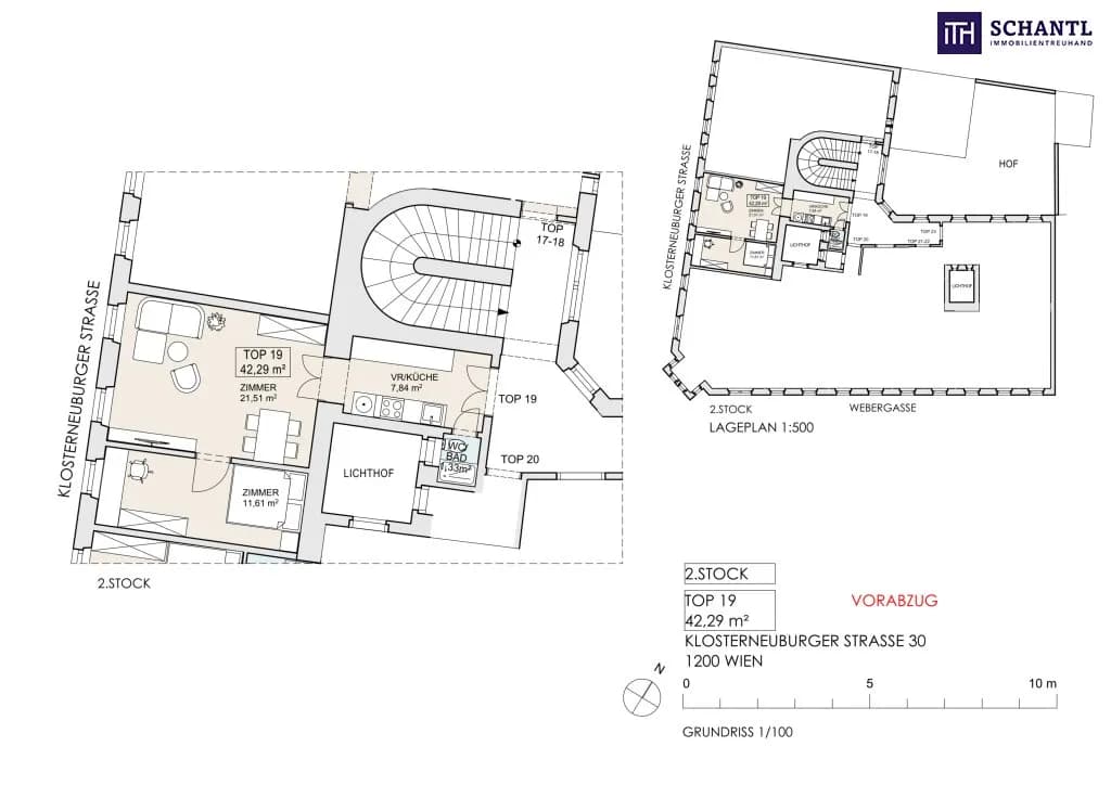 2-Zimmer-Wohnung kaufen in Wien – 42,29 m², € 219.000 – Bild 26 von 26