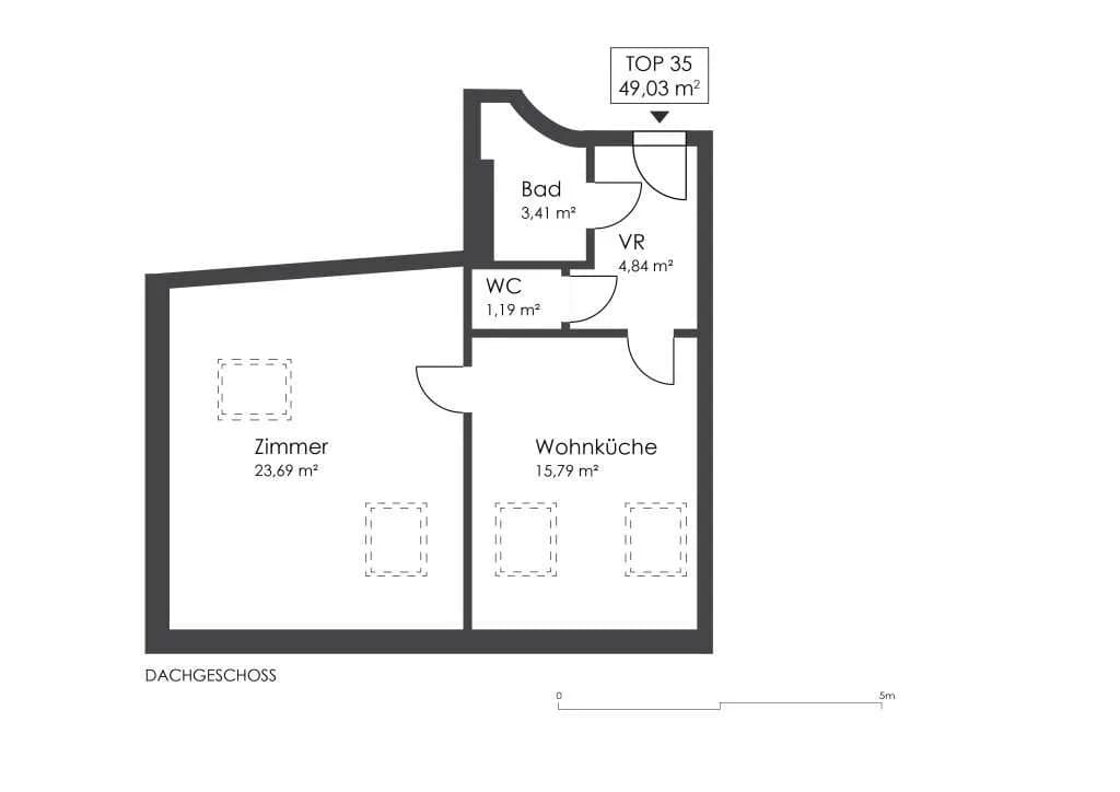 2-Zimmer-Wohnung kaufen in Wien – 48,91 m², € 235.000 – Bild 9 von 9