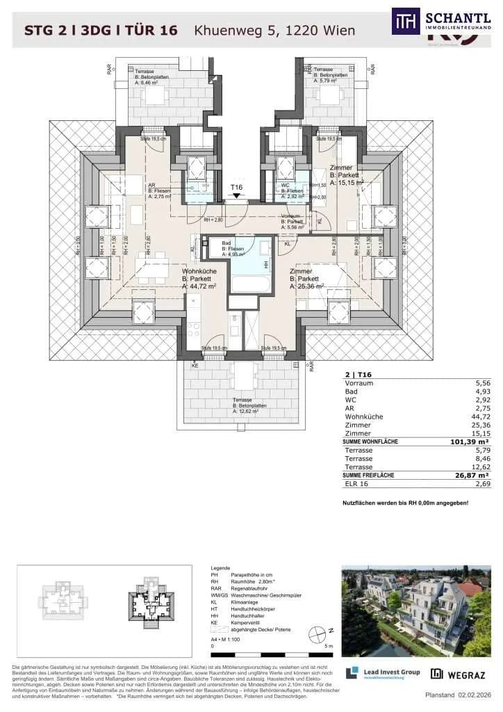 3-Zimmer-Wohnung kaufen in Wien – 101,39 m², € 565.045 – Bild 44 von 44