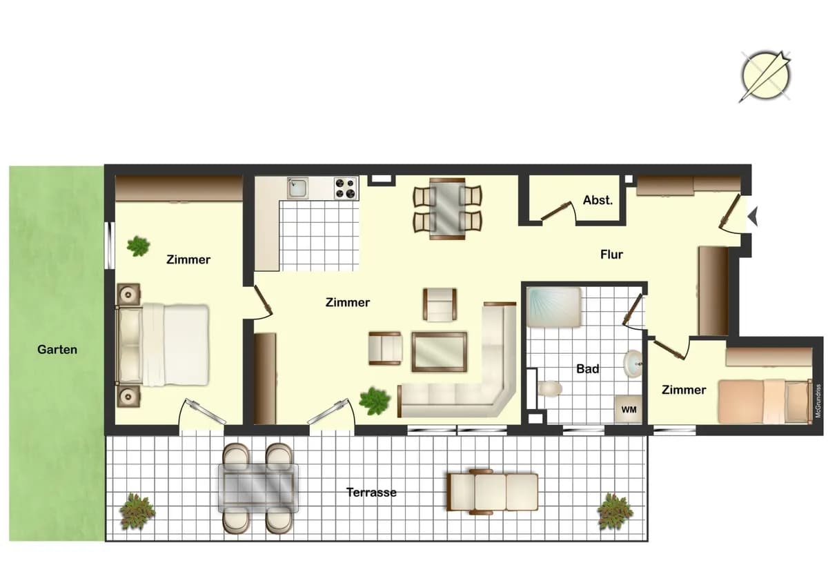 3-Zimmer-Wohnung kaufen in Kufstein – 66,5 m², € 415.000 – Bild 11 von 11