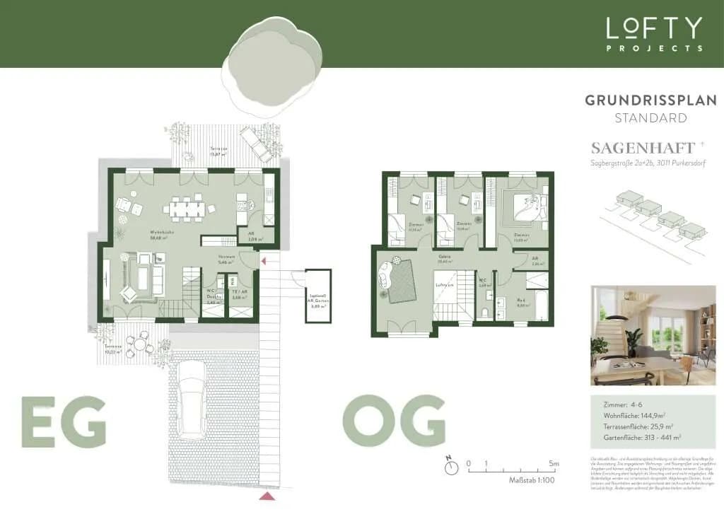 6-Zimmer-Haus kaufen in Sankt Pölten Land – 145 m², € 600.000 – Bild 50 von 52