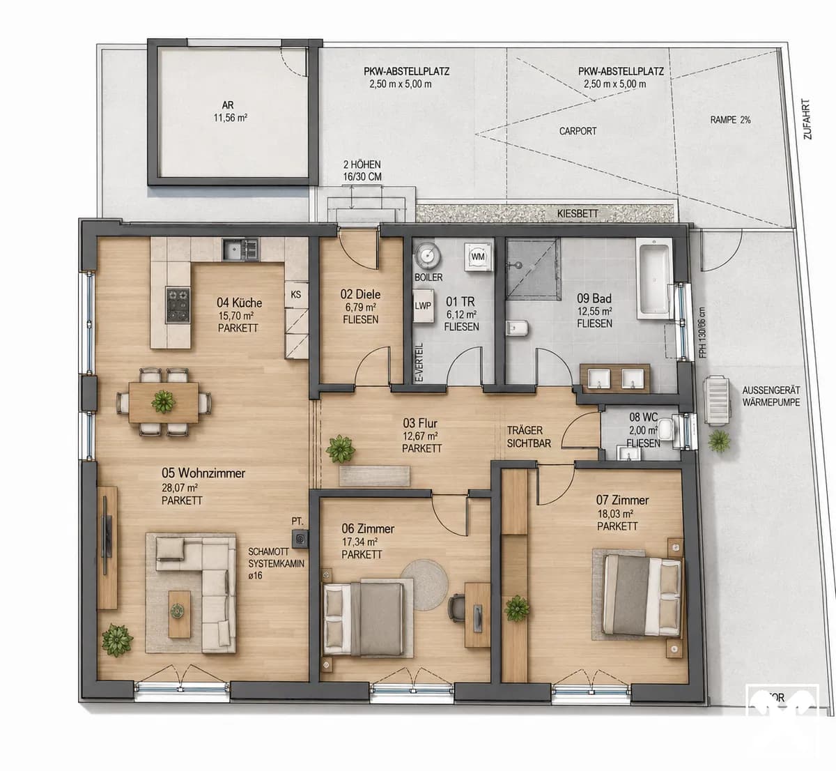 3-Zimmer-Haus kaufen in Melk – 119,24 m², € 540.000 – Bild 17 von 19