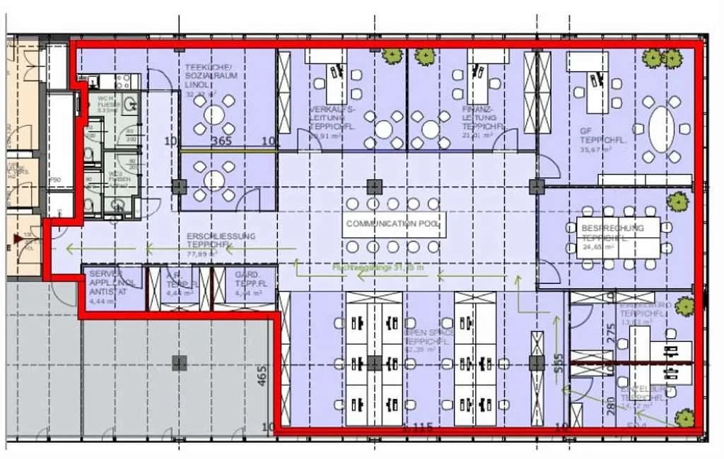 Gewerbeimmobilie mieten in Wien – 335 m², € 17 – Bild 5 von 6