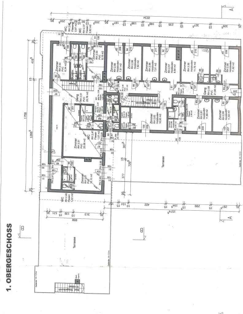 40-Zimmer-Gewerbeimmobilie kaufen in Baden – 600 m², € 495.000 – Bild 16 von 19