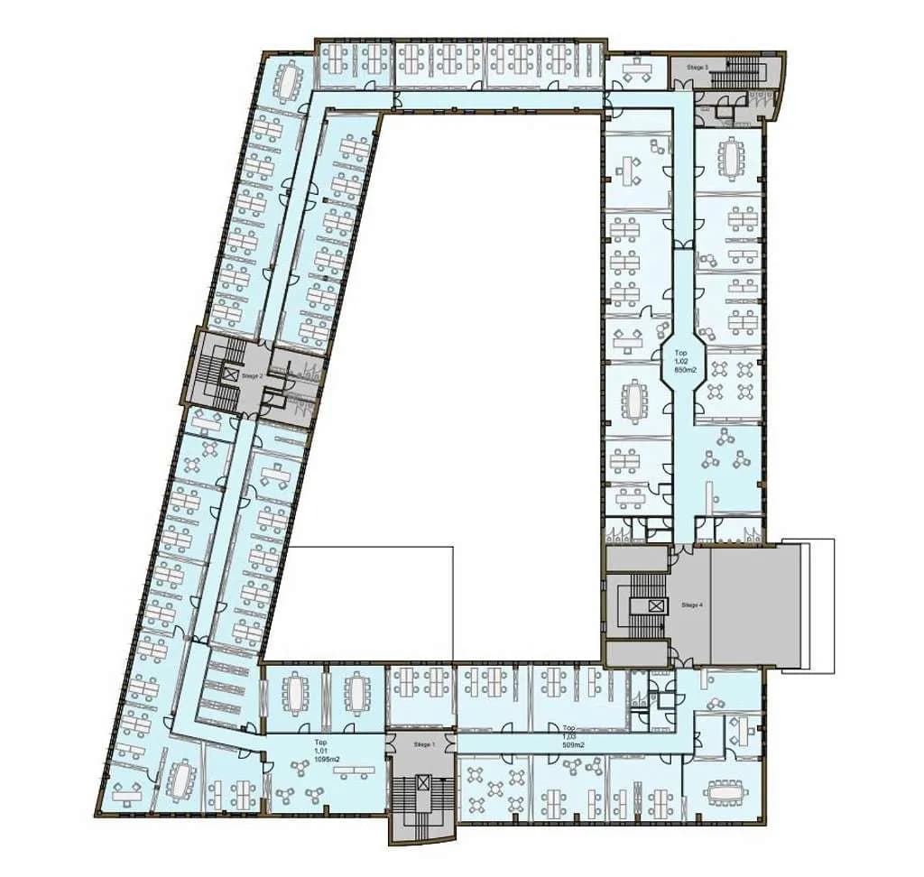 Gewerbeimmobilie mieten in Wien – 2 407 m², € 10 – Bild 2 von 6