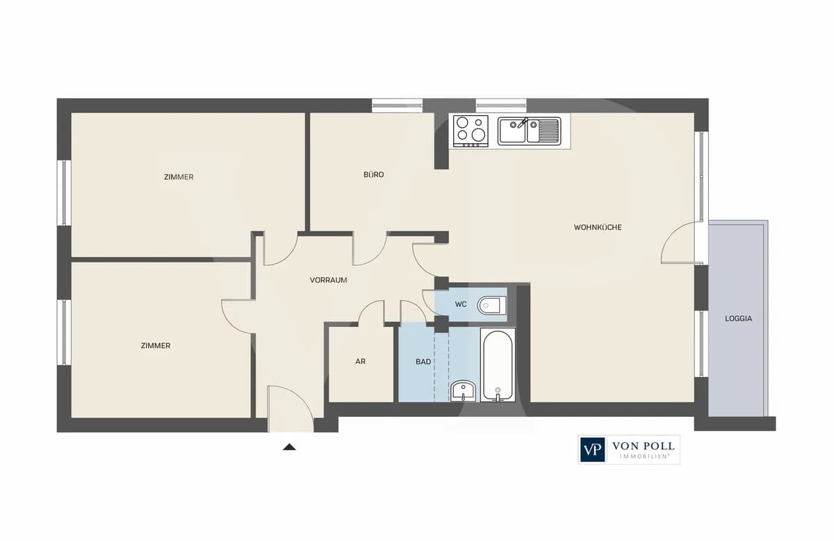 4-Zimmer-Wohnung kaufen in Wien – 95,07 m², € 575.000 – Bild 17 von 17