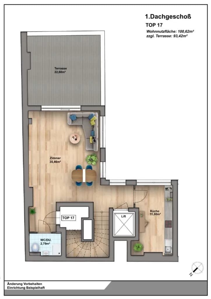 4-Zimmer-Wohnung kaufen in Wien – 100,6 m², € 1.090.000 – Bild 9 von 11