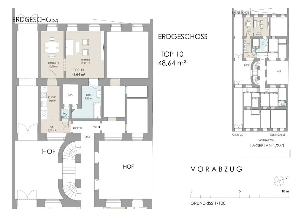 2-Zimmer-Wohnung kaufen in Wien – 48,64 m², € 295.000 – Bild 9 von 9
