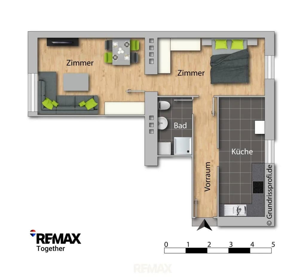 2-Zimmer-Wohnung kaufen in Wien – 56,07 m², € 210.000 – Bild 15 von 27