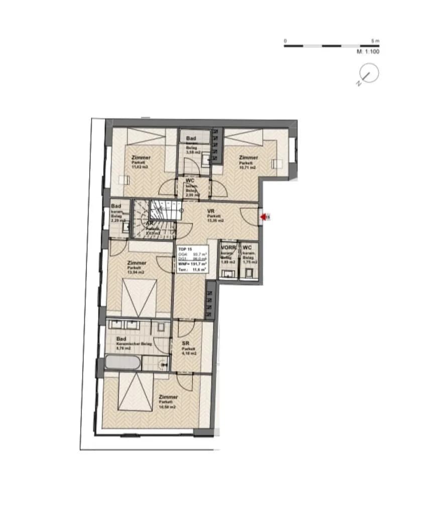 5-Zimmer-Wohnung kaufen in Wien – 192 m², € 1.499.000 – Bild 13 von 17
