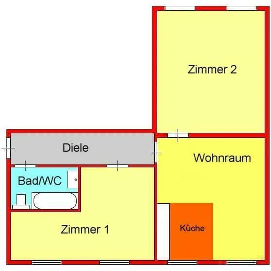 3-Zimmer-Wohnung mieten in Graz – 74,74 m², € 719 – Bild 1 von 7