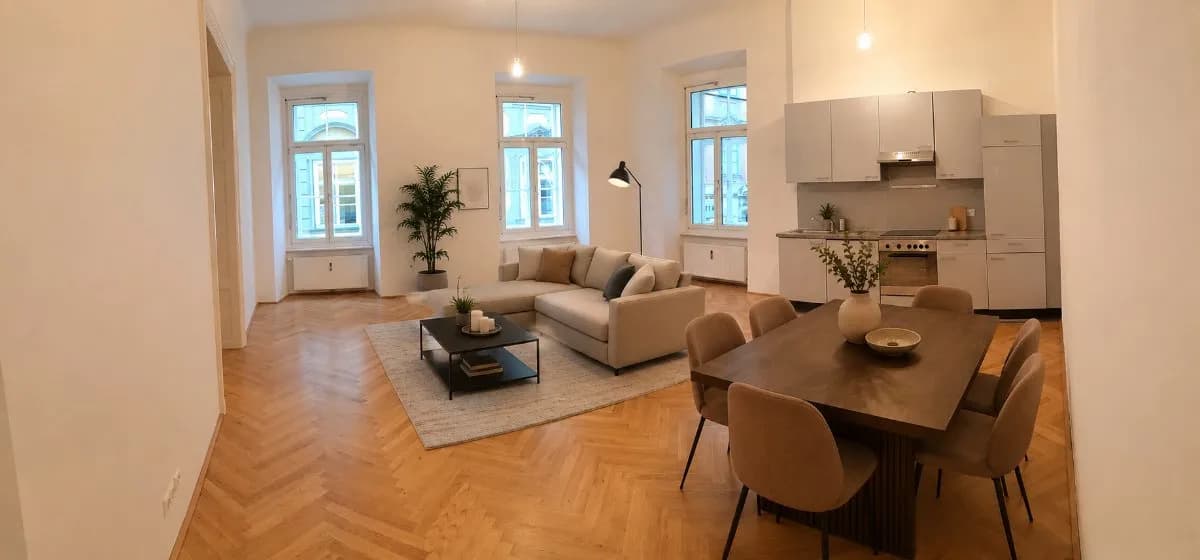 3-Zimmer-Wohnung mieten in Graz – 108 m², € 1.466