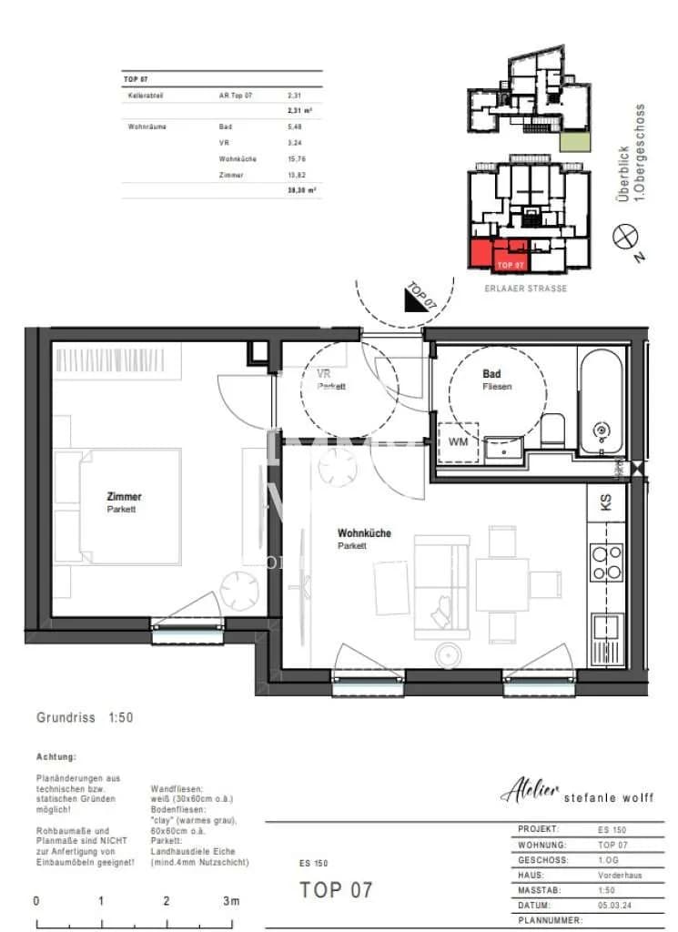 2-Zimmer-Wohnung kaufen in Wien – 38,3 m², € 249.704 – Bild 15 von 15