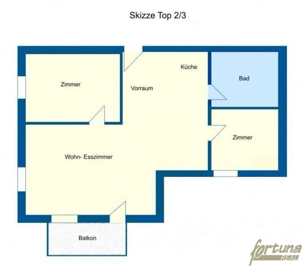 3-Zimmer-Wohnung mieten in Tulln – 87,54 m², € 1.771 – Bild 7 von 7