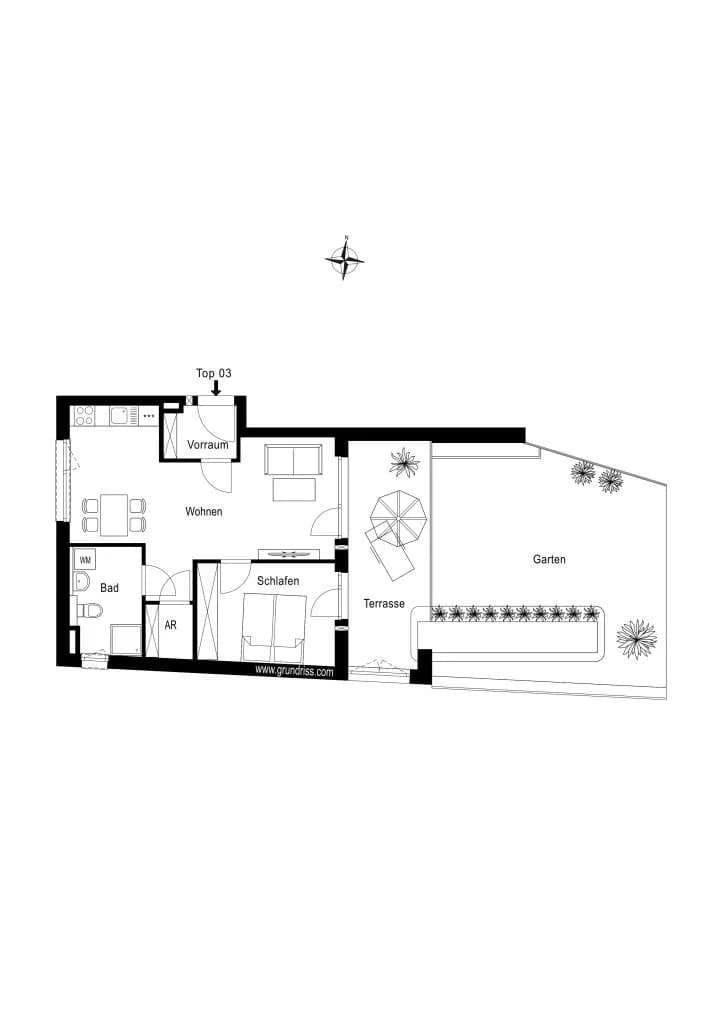 Immobilie kaufen in Salzburg Stadt – 51,99 m², € 474.000 – Bild 5 von 5
