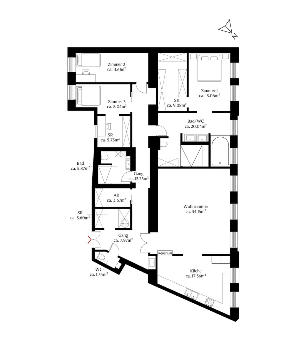 4-Zimmer-Wohnung kaufen in Wien – 155 m², € 899.000 – Bild 15 von 15