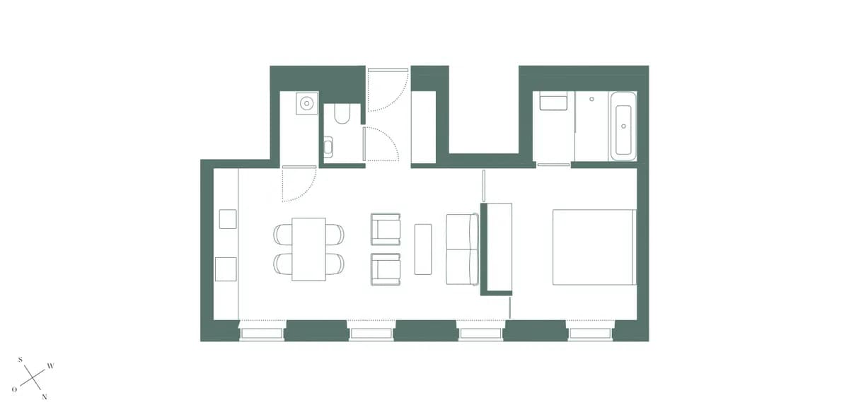 2-Zimmer-Wohnung kaufen in Wien – 48 m², € 479.000 – Bild 13 von 14