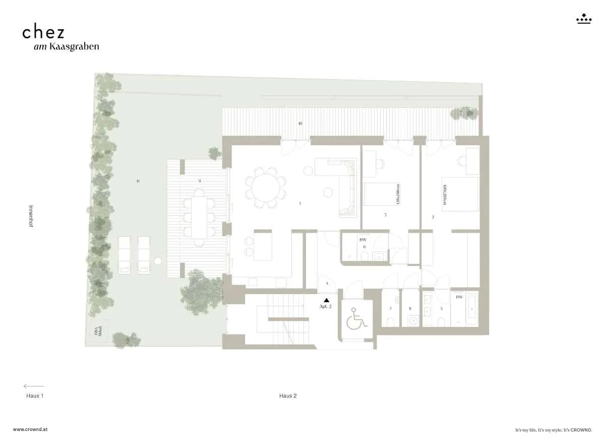 3-Zimmer-Wohnung kaufen in Wien – 105 m², € 1.198.000 – Bild 8 von 8
