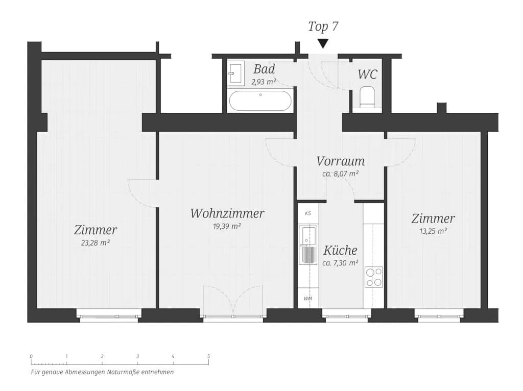 3-Zimmer-Wohnung mieten in Wien – 75,54 m², € 1.500 – Bild 17 von 17