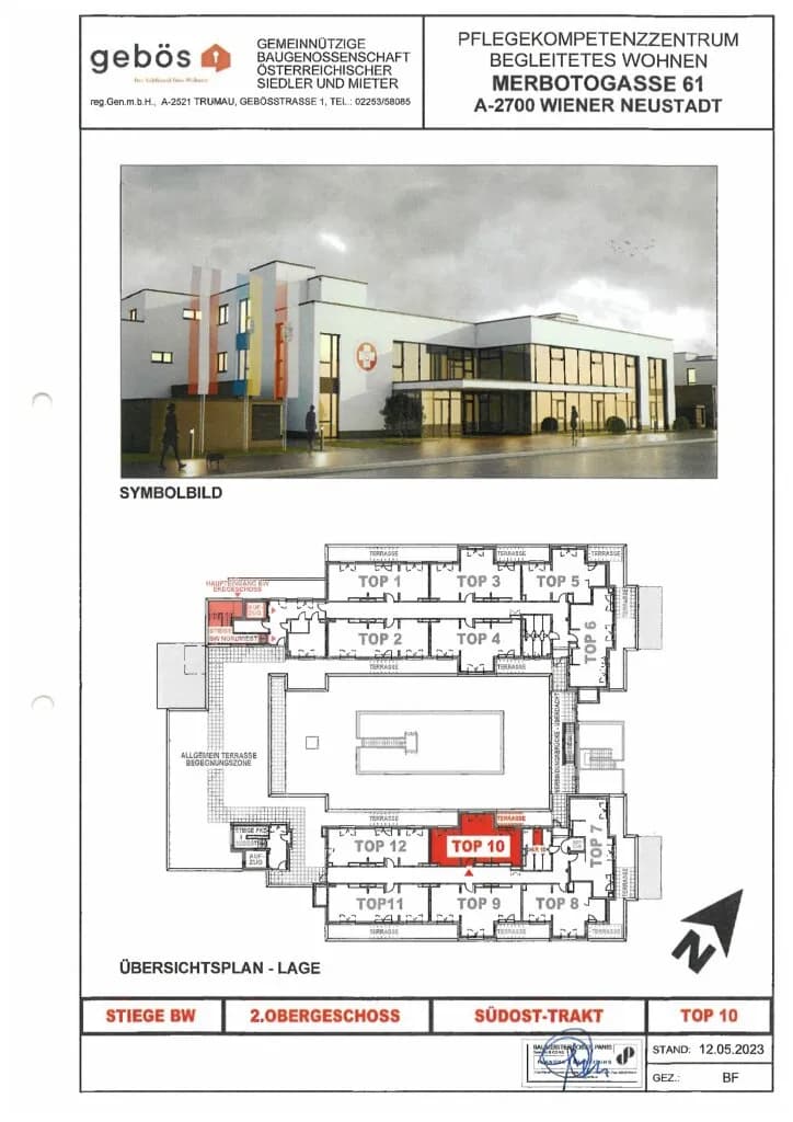 2-Zimmer-Wohnung mieten in Wiener Neustadt – 61,84 m², € 1.310 – Bild 18 von 19