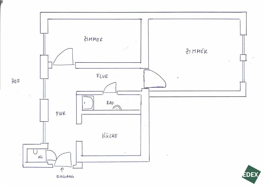 2-Zimmer-Wohnung kaufen in Wien – 57,78 m², € 189.000 – Bild 14 von 14