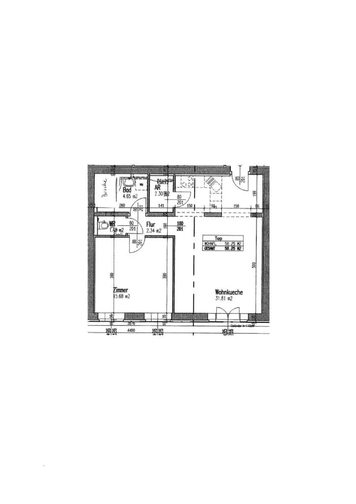 2-Zimmer-Wohnung mieten in Wien – 56 m², € 1.390 – Bild 8 von 8