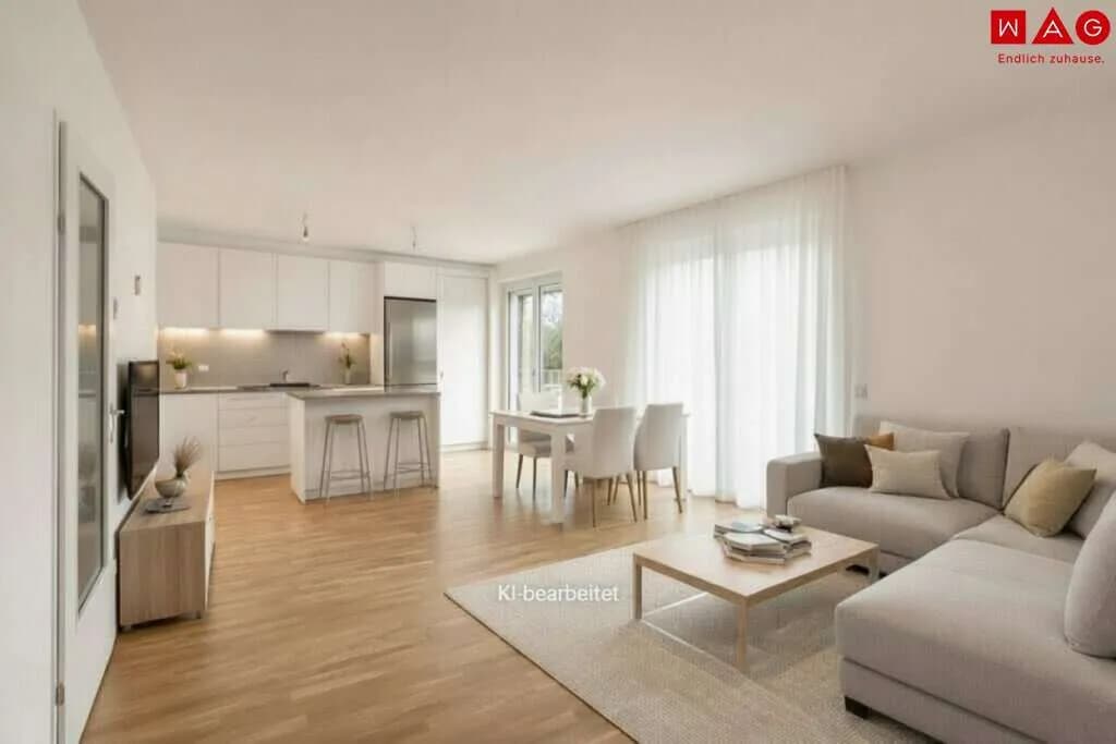 2-Zimmer-Wohnung kaufen in Linz – 54,3 m², € 355.440