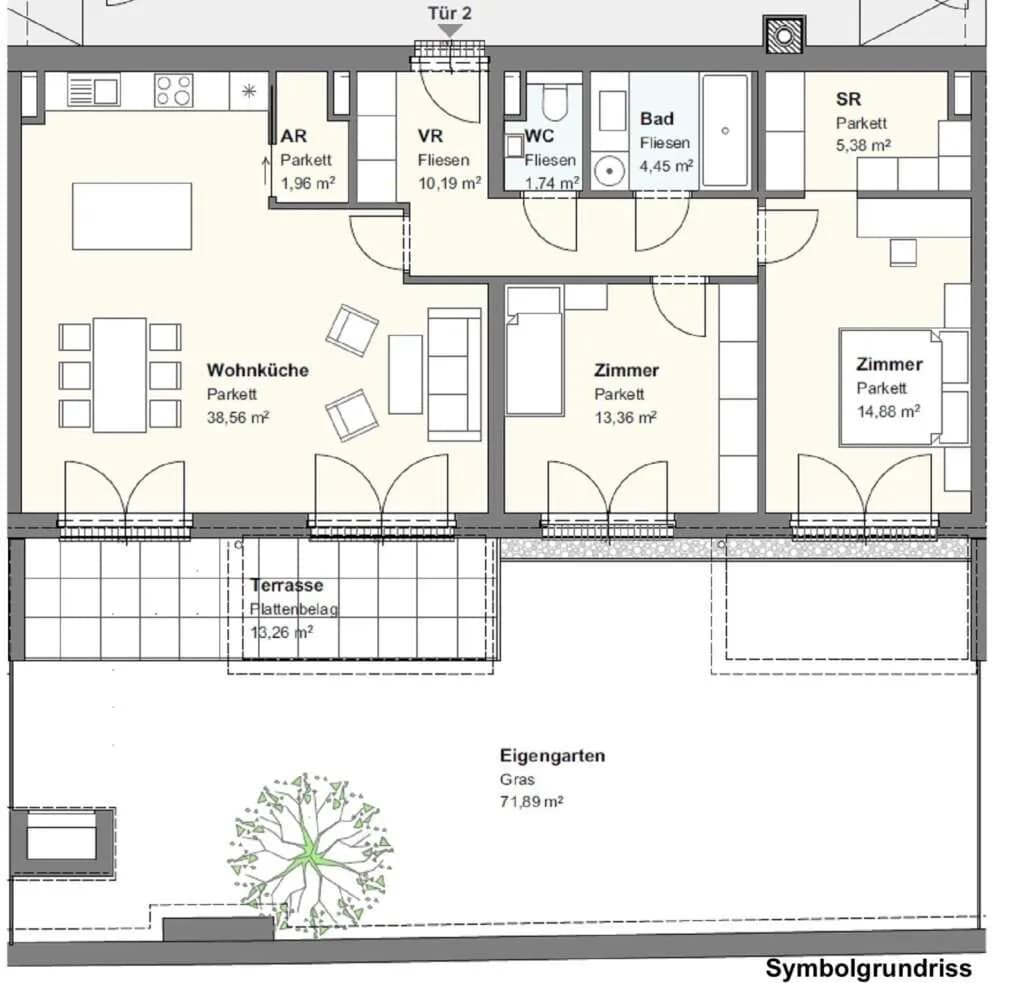 3-Zimmer-Wohnung kaufen in Wien – 58 m², € 279.900 – Bild 13 von 13