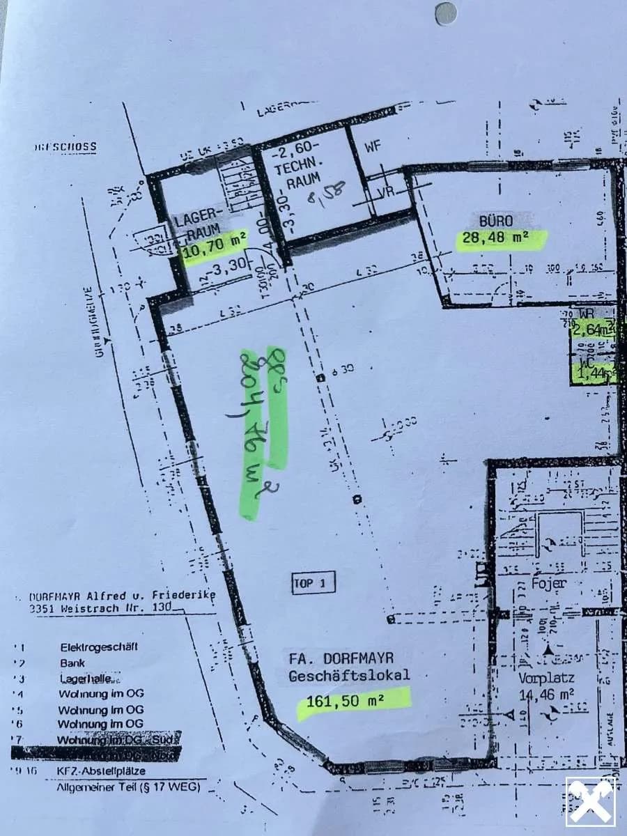 3-Zimmer-Gewerbeimmobilie mieten in Amstetten – 205 m², € 2.080 – Bild 19 von 19