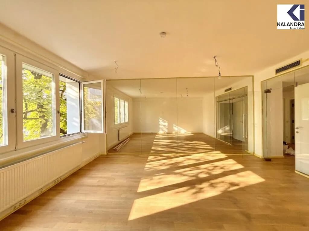 3-Zimmer-Gewerbeimmobilie mieten in Wien – 122 m², € 2.216
