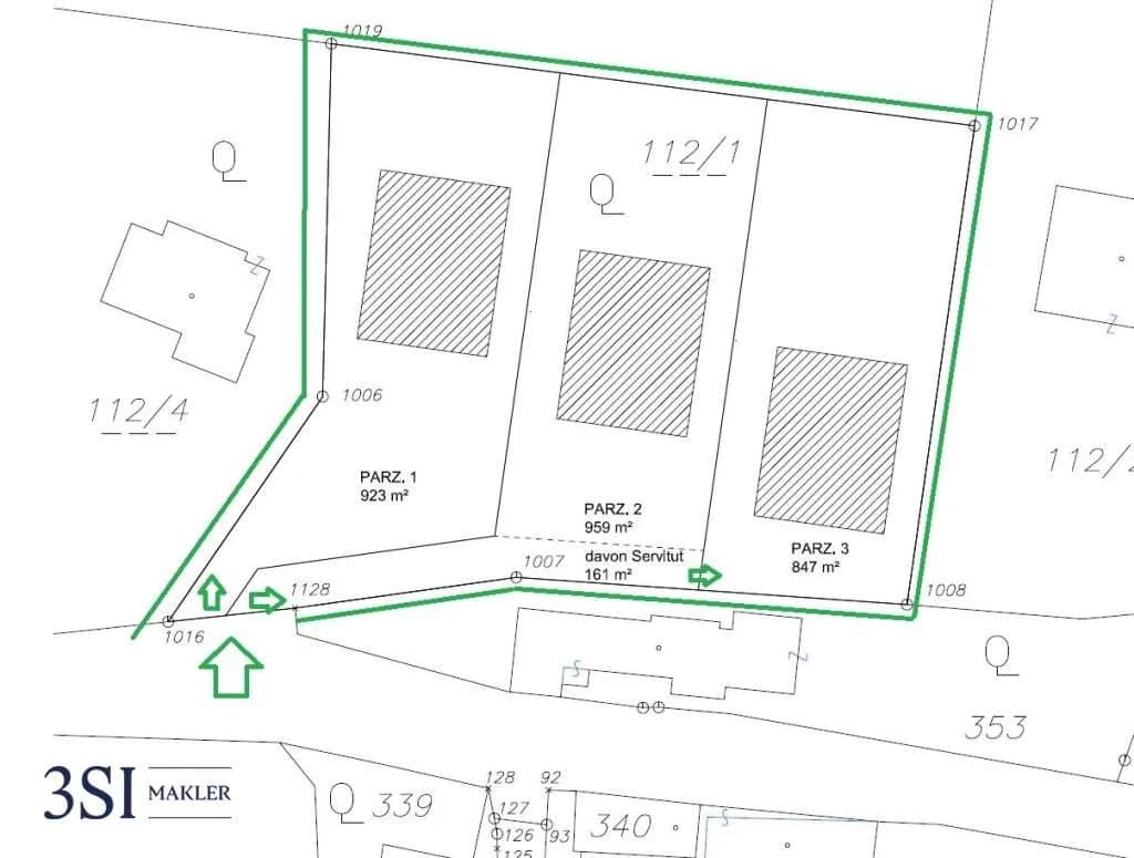 Grundstück kaufen in Mödling – 856 m², € 395.000 – Bild 9 von 9