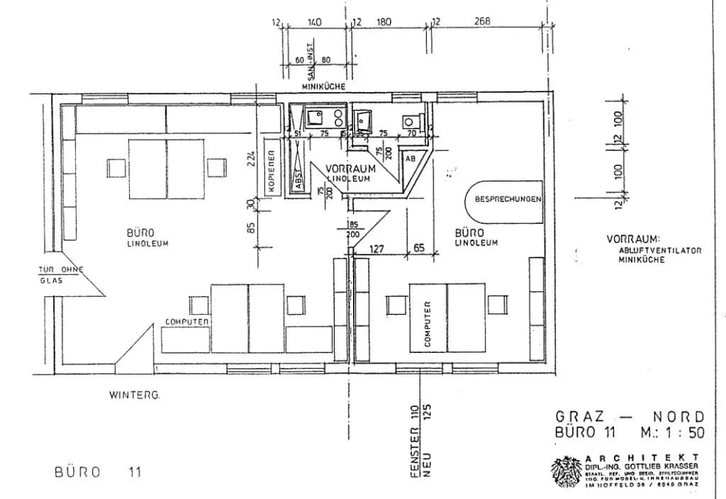 1-Zimmer-Gewerbeimmobilie kaufen in Graz – 75 m², € 217.500 – Bild 9 von 9