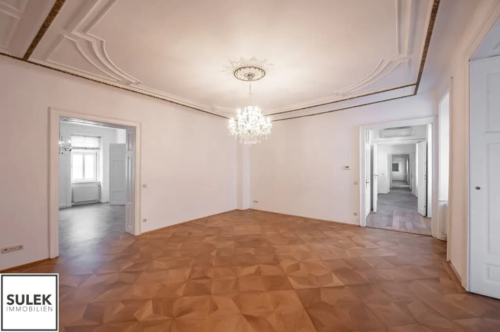 7-Zimmer-Wohnung mieten in Wien – 272 m², € 3.990