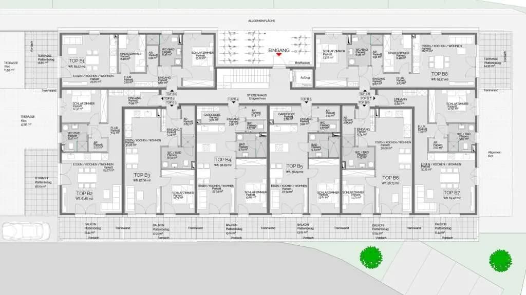 2-Zimmer-Wohnung kaufen in Liezen – 58,29 m², € 224.500 – Bild 4 von 6