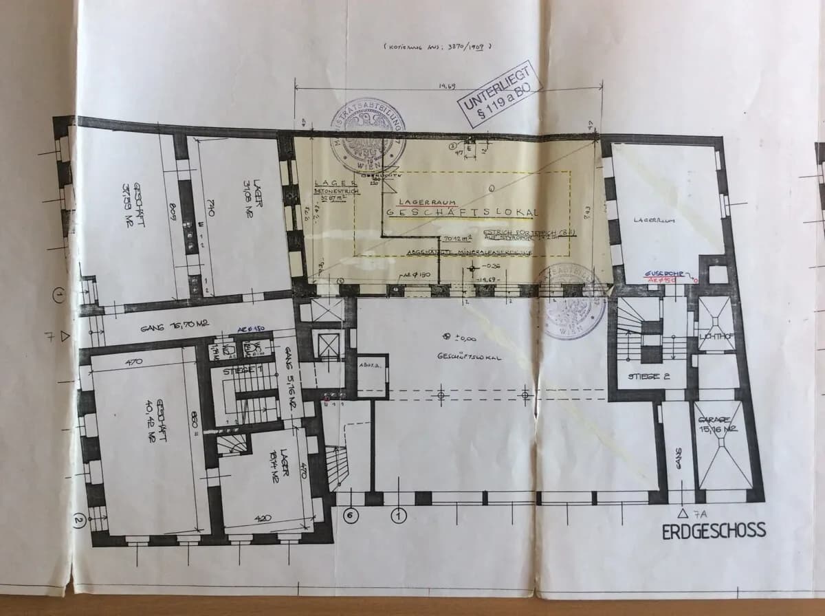Gewerbeimmobilie mieten in Wien – 252 m², € 8.594 – Bild 6 von 7