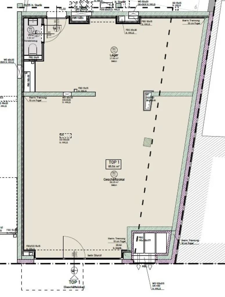 Gewerbeimmobilie kaufen in Wien – 86 m², € 470.000 – Bild 3 von 4