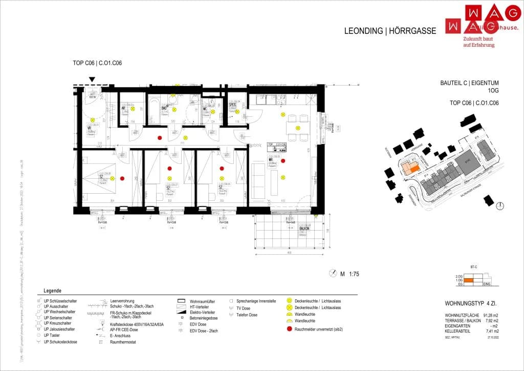 4-Zimmer-Wohnung kaufen in Linz Land – 91,28 m², € 437.596 – Bild 23 von 23