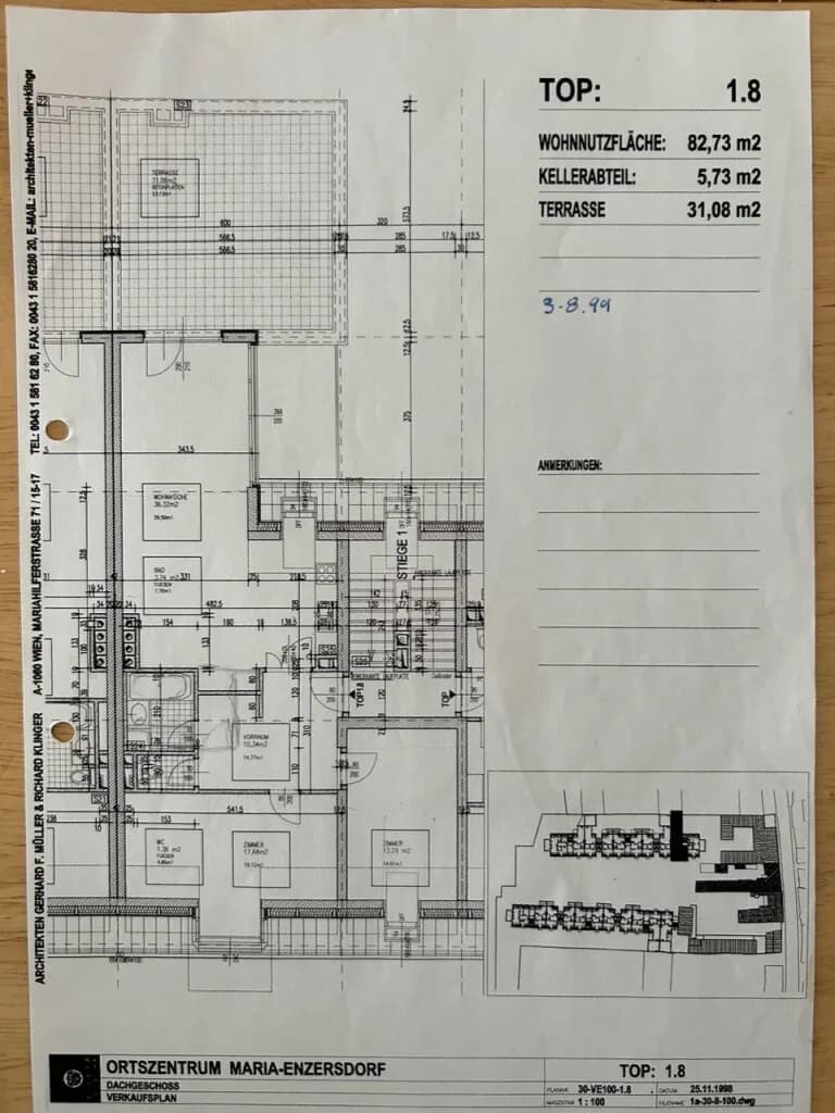 3-Zimmer-Wohnung kaufen in Mödling – 82,73 m², € 465.000 – Bild 34 von 34