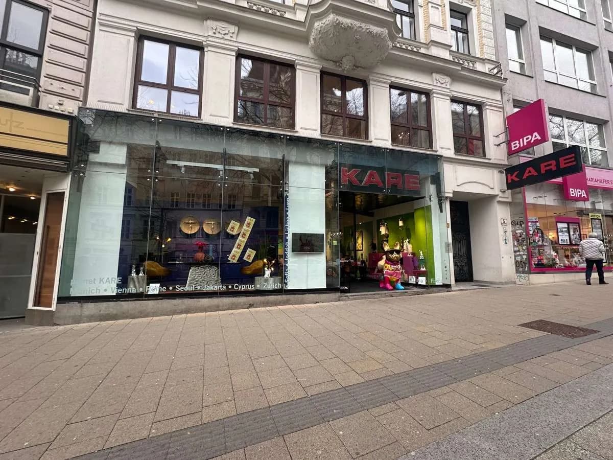 Gewerbeimmobilie mieten in Wien – 1 602 m², € 37.455