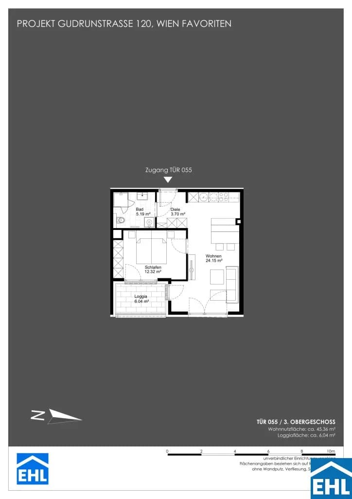 2-Zimmer-Wohnung kaufen in Wien – 45,36 m², € 294.900 – Bild 17 von 17