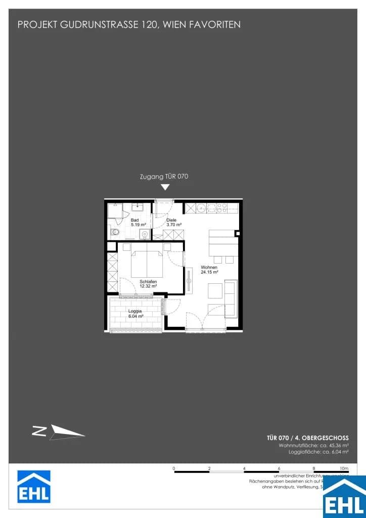 2-Zimmer-Wohnung kaufen in Wien – 45,3 m², € 304.900 – Bild 17 von 17