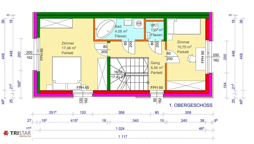 4-Zimmer-Haus kaufen in Bruck an der Leitha – 112 m², € 459.000 – Bild 17 von 27