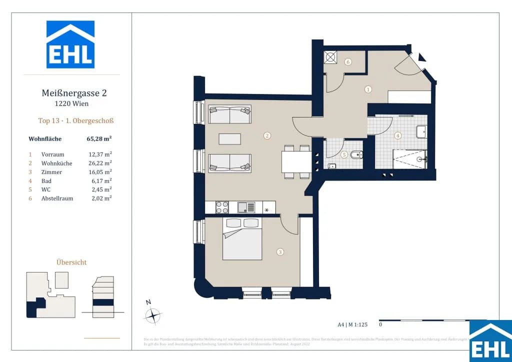 2-Zimmer-Wohnung kaufen in Wien – 65,28 m², € 369.000 – Bild 17 von 17