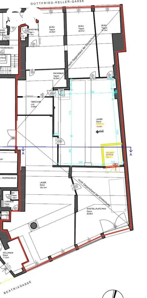Gewerbeimmobilie mieten in Wien – 550 m², € 10.600 – Bild 7 von 7