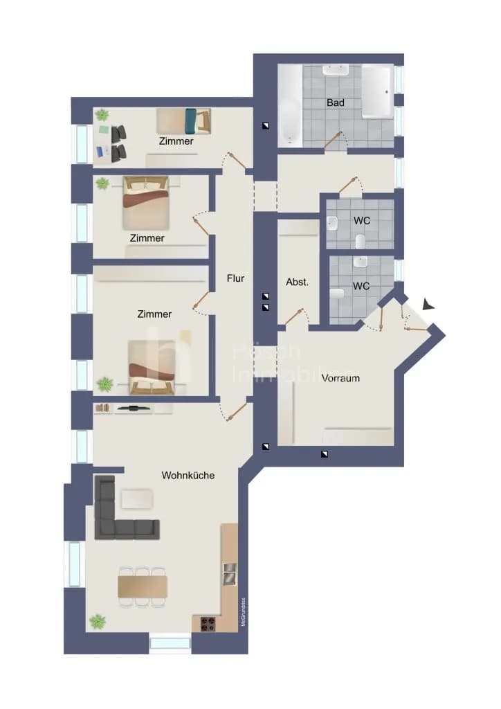 4-Zimmer-Gewerbeimmobilie kaufen in Wien – 103,44 m², € 659.000 – Bild 17 von 17