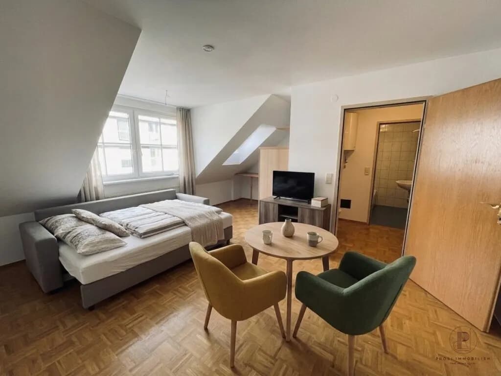 1-Zimmer-Wohnung mieten in Graz – 25,51 m², € 416