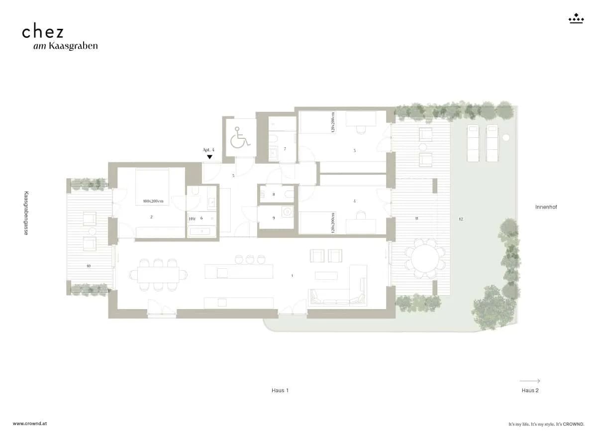 4-Zimmer-Wohnung kaufen in Wien – 125 m², € 1.548.000 – Bild 5 von 5