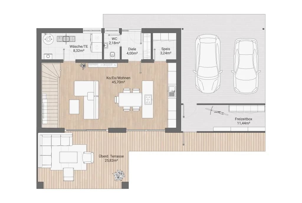 4-Zimmer-Haus kaufen in Klagenfurt Land – 118 m², € 483.000 – Bild 20 von 22
