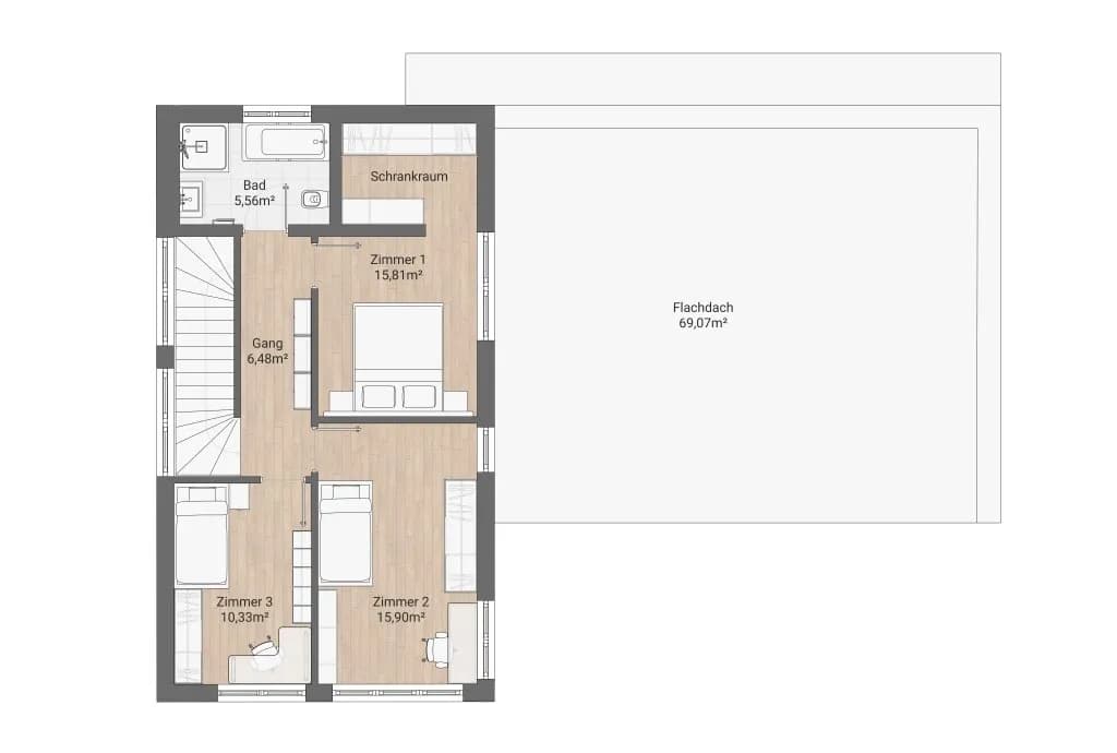 4-Zimmer-Haus kaufen in Klagenfurt Land – 118 m², € 483.000 – Bild 21 von 22